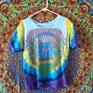 Liquid Blue M Grateful Dead Guru Bear Tie Dye SS